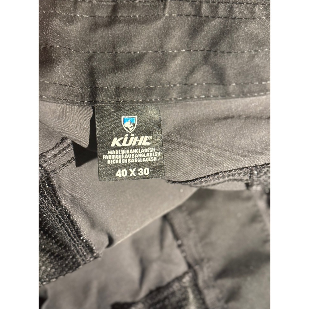 Kuhl Renegade Mens Black Outdoor Hiking Pants 40x30 Style 5120 - Picture 4 of 10